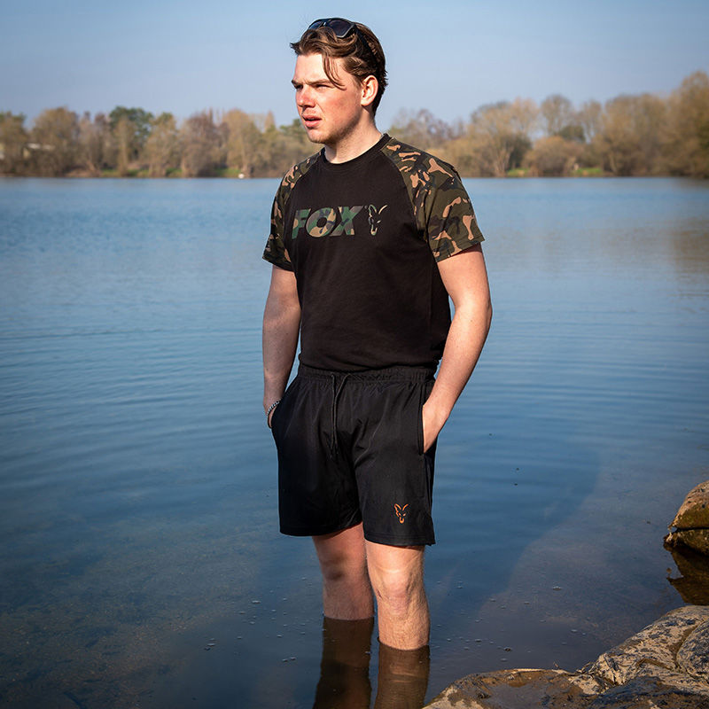 Fox Collection Black LW Swim Shorts